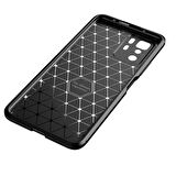 Xiaomi Poco X3 GT ile Uyumlu Kılıf Focus Karbon Tasarım Telefon Kılıfı Kapak