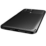 Xiaomi Poco X3 GT ile Uyumlu Kılıf Focus Karbon Tasarım Telefon Kılıfı Kapak