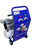 Havalı-Darbeli Çift yönlü Petek Temizleme Makinesi 1Hp Mavi