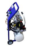 Havalı-Darbeli Çift yönlü Petek Temizleme Makinesi 1Hp Mavi
