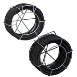 Kanal tıkalı gider açma makinesi 16-22 mm (Midi Set)