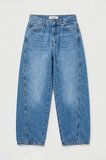 Kadın Mavi Renk 4s6-4 Carrot Fit Rahat Kesim İç boy 67cm %100 Koton Denim Jean