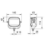 Hella Off-Road Led Lamba 12V-24V Power Beam 1500 1GA996288-121