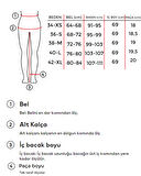 Kadın Siyah Renk T1W41 Beyaz İnci Detaylı Relax Fit %100 Koton Tasarım Denim