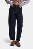 Kadın İndigo Selvedge 7w6-50 Relax Mood T33 Denim Jean