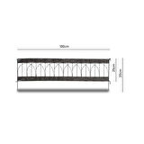 Bordür Kenar Pvc Rattan 100X25/35cm