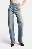 Kadın T.Kot Rengi 4s6-32 Straight Fit Yüksek Bel Komfort Kumaş Denim Jean