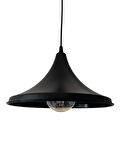 30 Cm Şapkalı Sarkıt Avize (AMPUL DAHİL DEĞİLDİR) Kablo 70cm