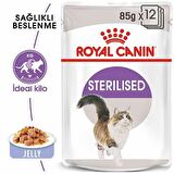 Royal Canin Sterilised Jelly Kısır Kedi Konservesi 85 Gr