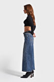 Kadın T.Kot Rengi 2s532 High Rise Straight Fit Kemerli Denim