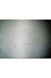 ALMITAL 48 Cm X 5 M Açık Gri Çizgi Desenli Suni Deri, Çekmece Içi Kaydırmaz Halı , Çekmece Halısı