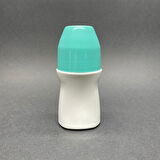 50 Ml Plastik Roll-on Şişesi - Turquaz Kapaklı Bilyeli Takım - 50 cc Koltukaltı Roll-on Şişesi - Boş Koltukaltı Roll-on x 3 Adet