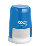 COLOP R30 YUVARLAK MAVİ KASA MAVİ KEÇE - 30MM