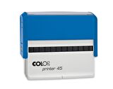COLOP PRINTER 45 MAVİ KASA MAVİ KEÇE - 25X82MM
