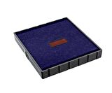 COLOP Q43 TARİH KAŞE(TR) SİYAH KASA MAVİ/KIRMIZI KEÇE - 43X43MM
