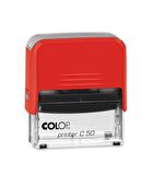 COLOP PRINTER C50 KIRMIZI KASA KIRMIZI KEÇE - 30X69MM