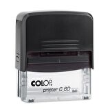 COLOP PRINTER C60 SİYAH KASA SİYAH KEÇE - 37X76MM