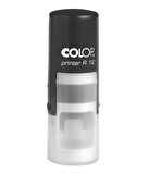 COLOP R12 YUVARLAK SİYAH KASA KURU KEÇE - 12MM