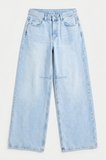 Kadın Ice 4s6-3 Wide Leg Barrel Fit %100 Koton Denim Jean