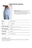 Kadın Ice 4s6-3 Wide Leg Barrel Fit %100 Koton Denim Jean