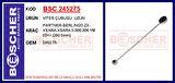 VİTES ÇUBUĞU UZUN PARTNER-BERLINGO-ZX-XSARA-XSARA 2-306-306 YENI MODEL 2003 260.5MM 2452 75