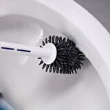 Deterjan Hazneli Silikon Tuvalet Fırçası