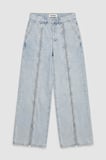 Kadın Ice 3s6-3 Palazzo Fit Özel Tasarım Denim Jean