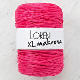 Loren XL Makrome Fuşya El Örgü İpi - R013 - 33713