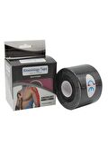 Kinesio Band Sporcı Bandı 5 M x 5 Cm Yüksek Kalite Siyah Renk