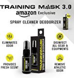 TRAININGMASK Egzersiz Eğitim Maskesi 3.0  - Sprey Temizleme