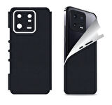 Xiaomi Mi 13 Pro için uyumlu 360 full arka ve yan kaplama koruma sticker KARBONFİBER