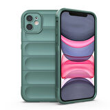 Apple iPhone 11  Uyumlu Kılıf Esnek TPU Oyuklu Arka Yüzey Tasarımlı Silikon Kapak