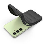 Samsung Galaxy A25  Uyumlu Kılıf Esnek TPU Oyuklu Arka Yüzey Tasarımlı Silikon Kapak