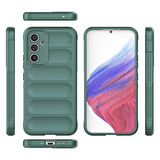 Samsung Galaxy A54  Uyumlu Kılıf Esnek TPU Oyuklu Arka Yüzey Tasarımlı Silikon Kapak