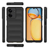Xiaomi Poco C65  Uyumlu Kılıf Esnek TPU Oyuklu Arka Yüzey Tasarımlı Silikon Kapak