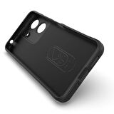 Xiaomi Poco C65  Uyumlu Kılıf Esnek TPU Oyuklu Arka Yüzey Tasarımlı Silikon Kapak