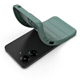 Xiaomi Redmi 13C  Uyumlu Kılıf Esnek TPU Oyuklu Arka Yüzey Tasarımlı Silikon Kapak