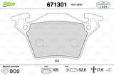 FREN BALATASI ARKA MERCEDES VITO W638 1996-2003 A0034200220