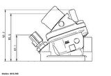 TERMOSTAT 90 C VOLVO C30 2006-2012 C70 2 2.4D 2007-2013 S60 2.0T 2000-2010 KOMPLE 30650469 30777476 31293698