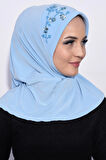 Pratik Pullu Hijab Bebe Mavisi - Bebe Mavisi