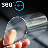 Wolksvagen tayron navigasyon ve hayalet ekran için HD ekran koruyucu 2 li set nano tempered film