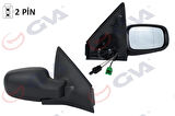 DIŞ DİKİZ AYNASI SAĞ MEGANE 2003-2008 MEKANİK KONVEKS SENSÖRLÜ CONVEX 2 FİŞ VM-138SR 7701054686