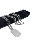 1.SINIF ÇELİK BİLEKLİK+ÇELİK KOLYE SET