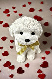 Köpek Biblo Poodle Dekoratif 13x10x10cm