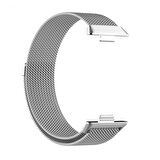 Huawei Watch Fit 3 ile Uyumlu Metal Tel-Örgü işlemeli Kordon