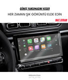 Citroen C3 Aircross 2020-2023 Navigasyon ve Multimedya Uyumlu Mat Ekran Koruyucu
