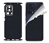 Xiaomi Mi 13 Lite için uyumlu 360 full arka ve yan kaplama koruma sticker KARBONFİBER