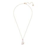 Dazzling Swan Y Kolye, Pembe, Pembe Altın Rengi Kaplama 5473024
