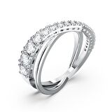 Swarovski Twist Rows Yüzük Beyaz 58 5572718