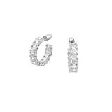 Swarovski Küpe Mıllenıa:Pe Hoop Clear Whıte/Rhs 5612673